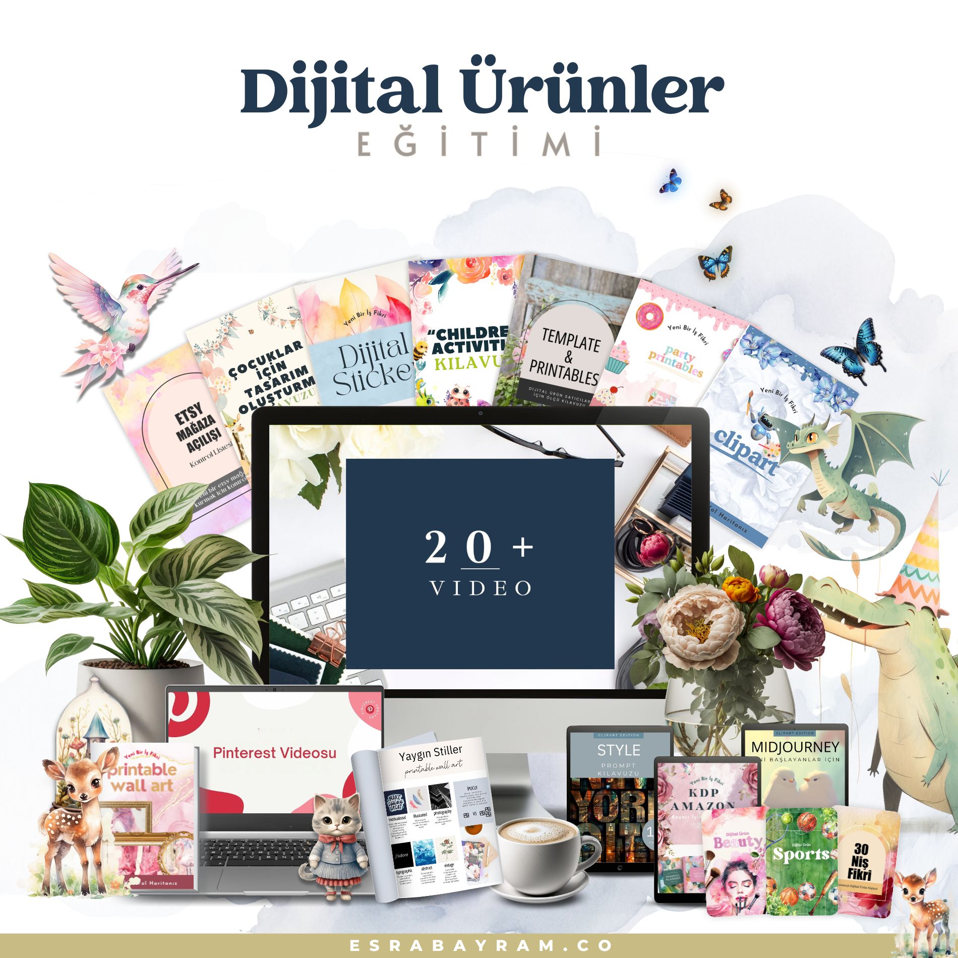 Etsy Dijital Ürünler Eğitimi (Güncellenmiş Sürüm)