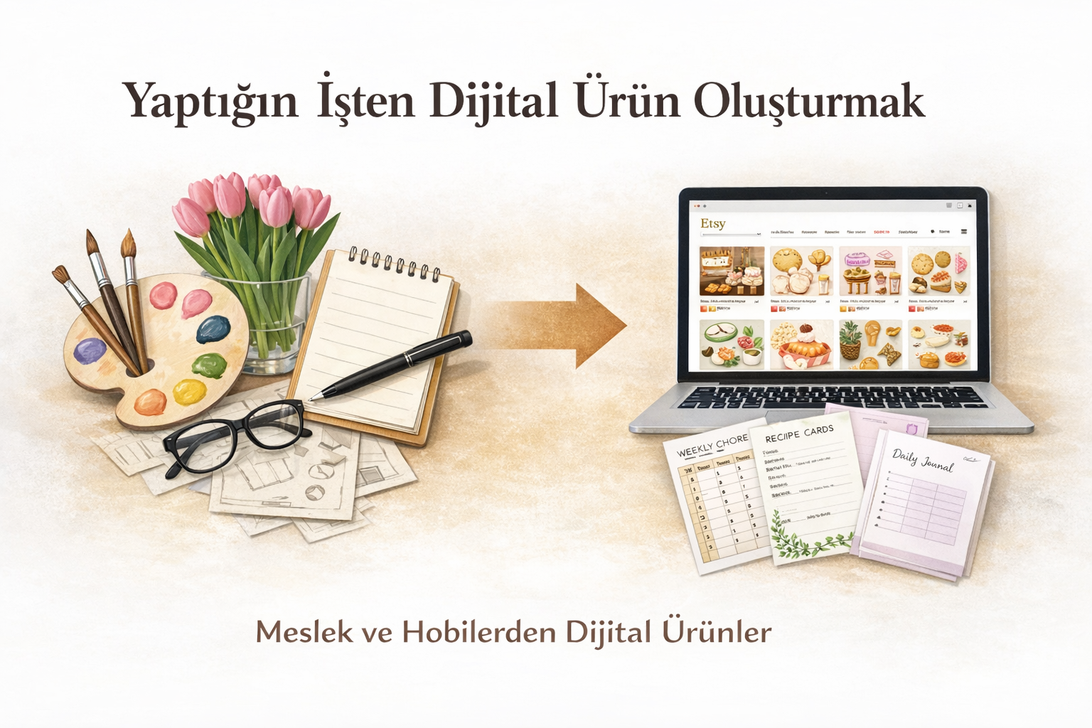Yaptığın İşten Dijital Ürün Nasıl Oluşturulur?